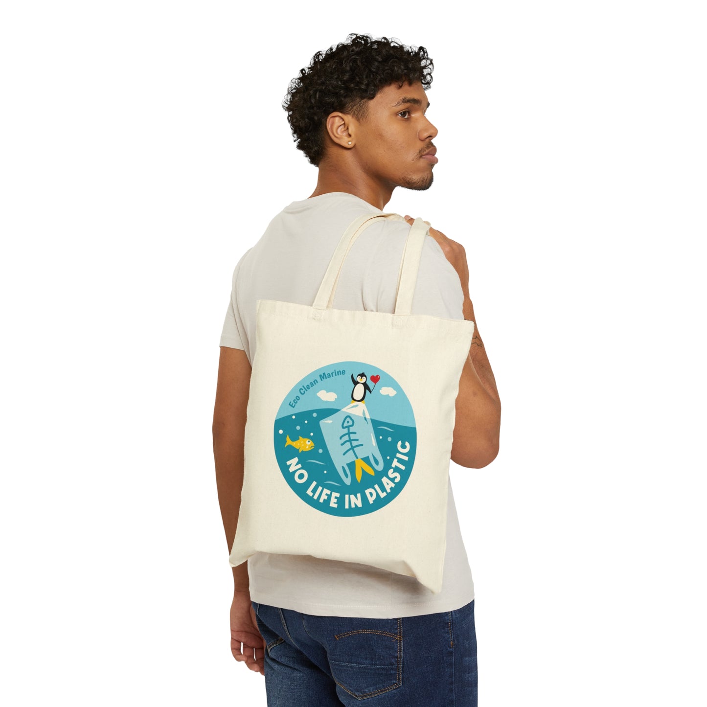 No Life in Plastic Tote Bag