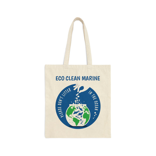 Please Dont Litter in Our Oceans Tote