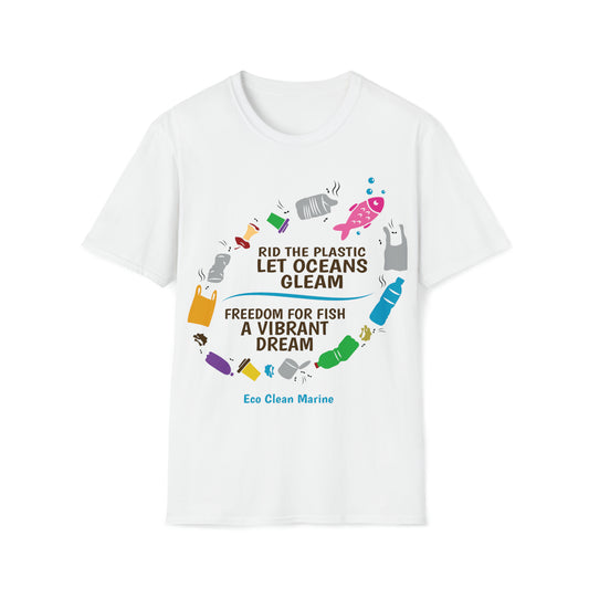 Rid the Plastic Let Oceans Gleam Tee