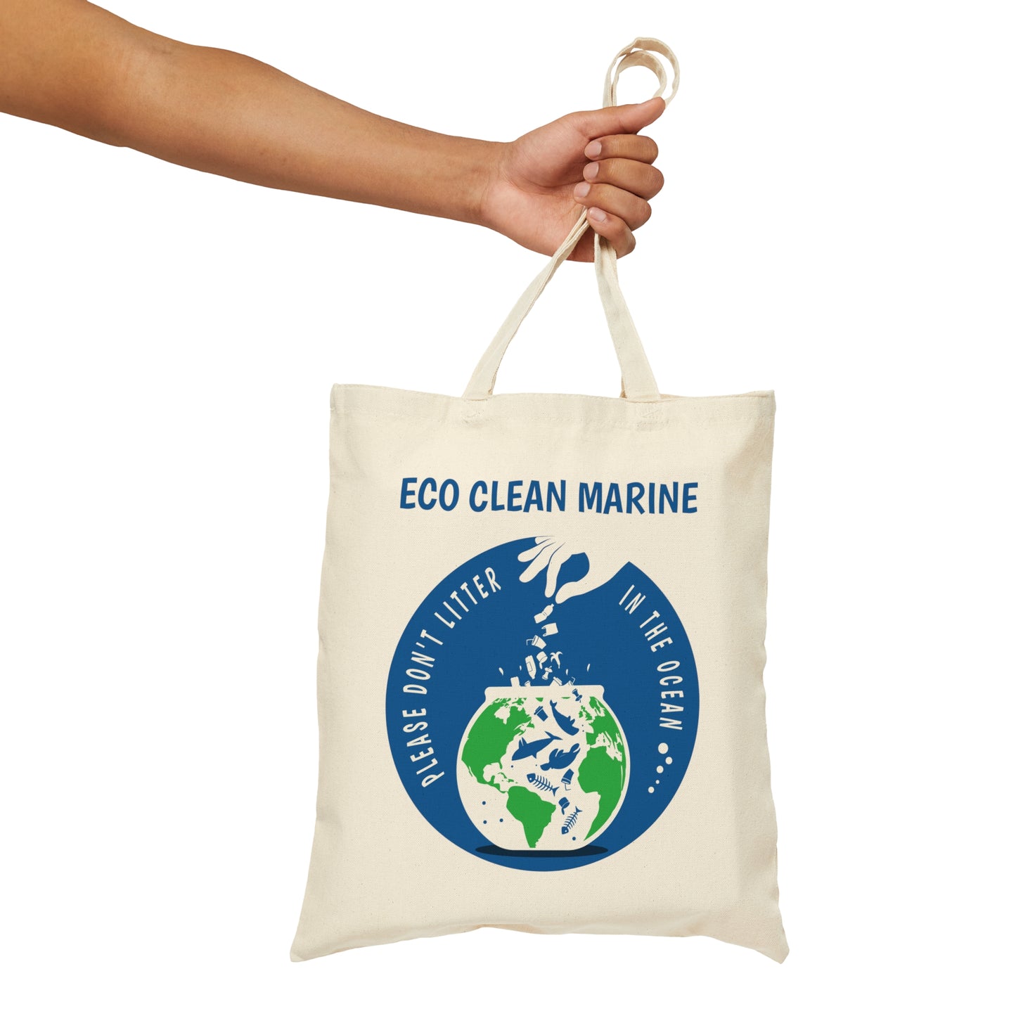 Please Dont Litter in Our Oceans Tote