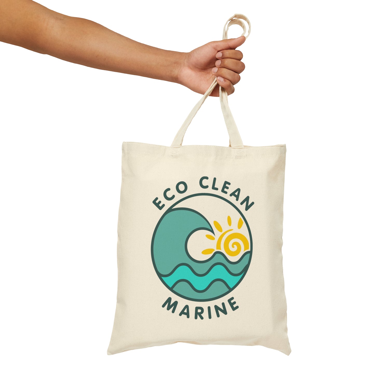 Eco Clean Marine Logo Tote